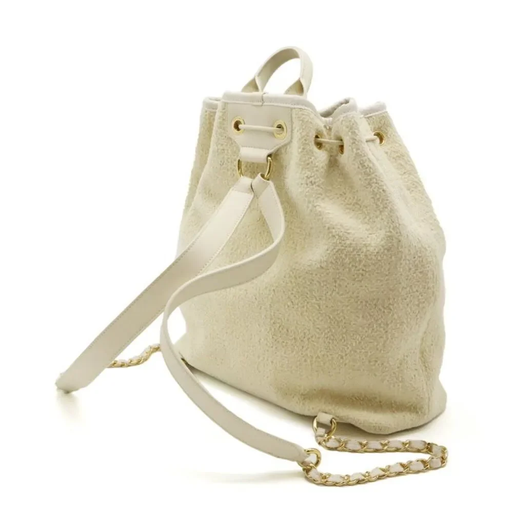 Chanel Velour Leather Backpack